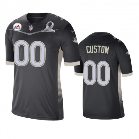 Miesten Denver Broncos NFL Pelipaita Custom Game Anthracite 2021 AFC Pro Bowl